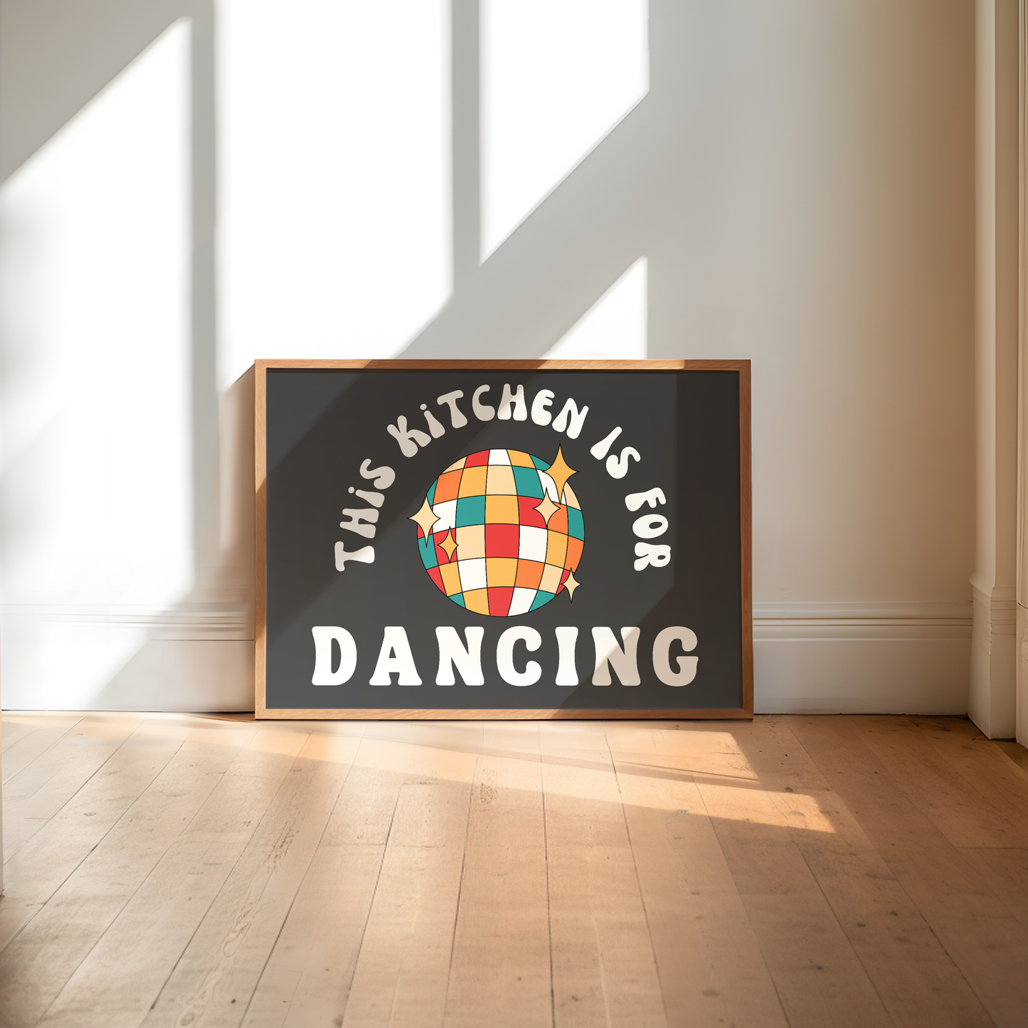 This Kitchen Is For Dancing Digital Download Wall Art