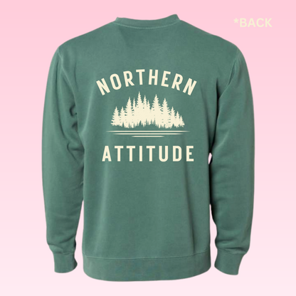 NORTHERN ATTITUDE Premium Crewneck