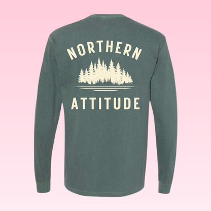 NORTHERN ATTITUDE Unisex Long Sleeve Tee